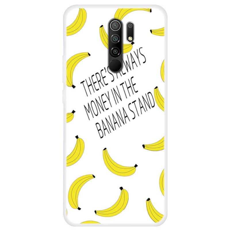 Hoesje Xiaomi Redmi 9 Transparant Bananengeld