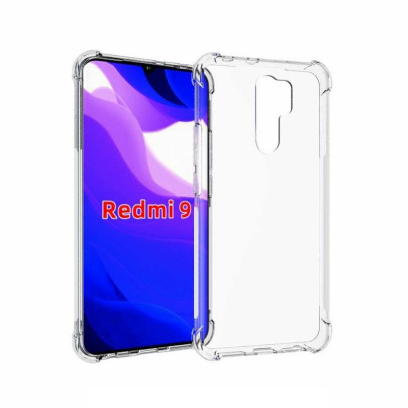 Hoesje Xiaomi Redmi 9 Transparant Versterkte Hoeken