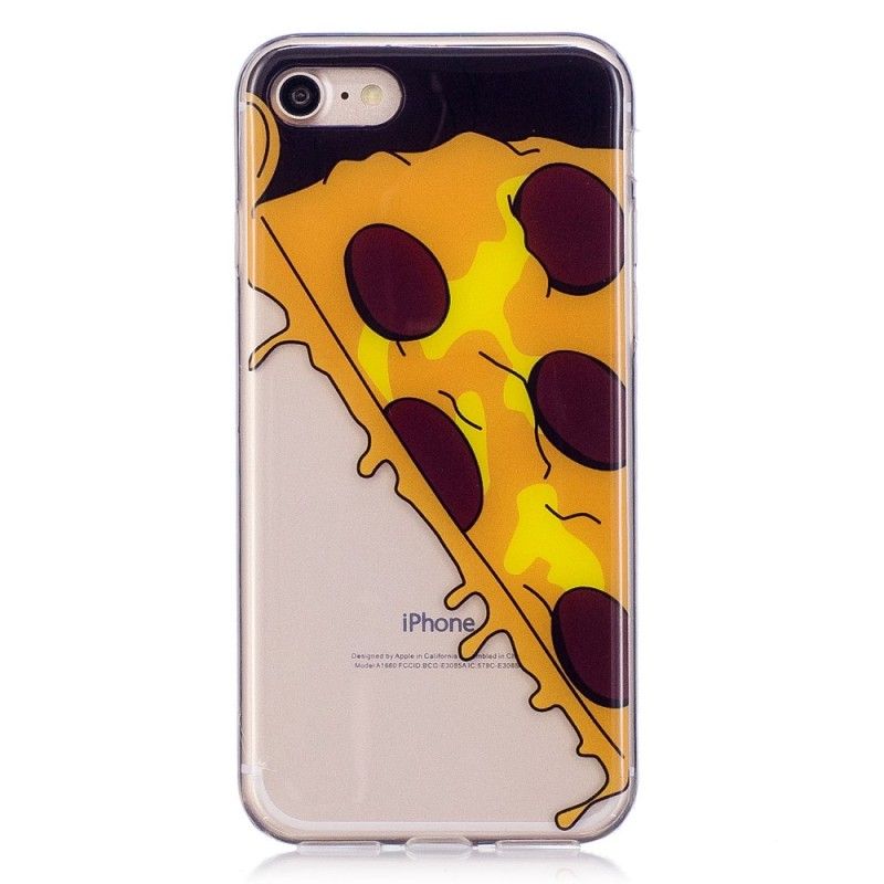 Case Hoesje iPhone 7 / 8 / SE 2 Telefoonhoesje Hete Pizza