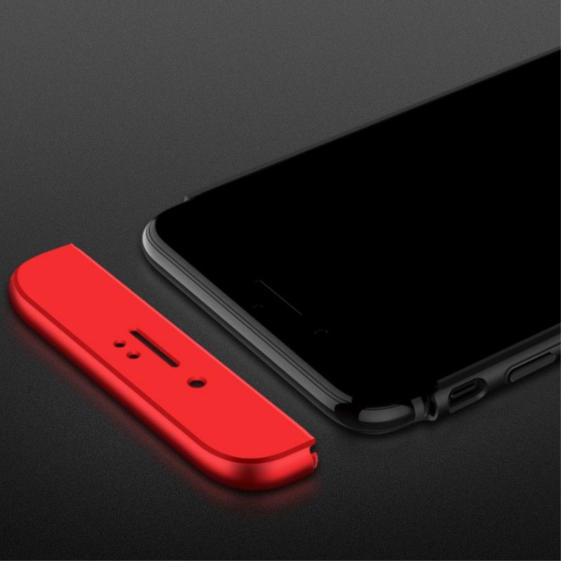 Hoesje iPhone 7 / 8 / SE 2 Rood Zwart Afneembaar