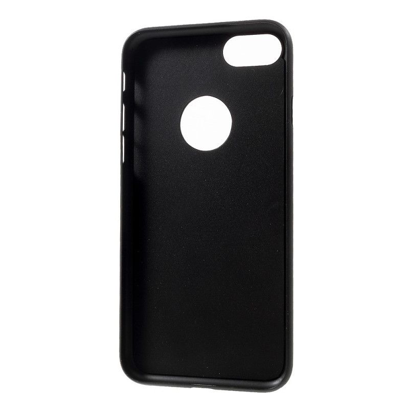 Hoesje voor iPhone 7 / 8 / SE 2 Grijs Zwart G-Case Lederen Stijlen