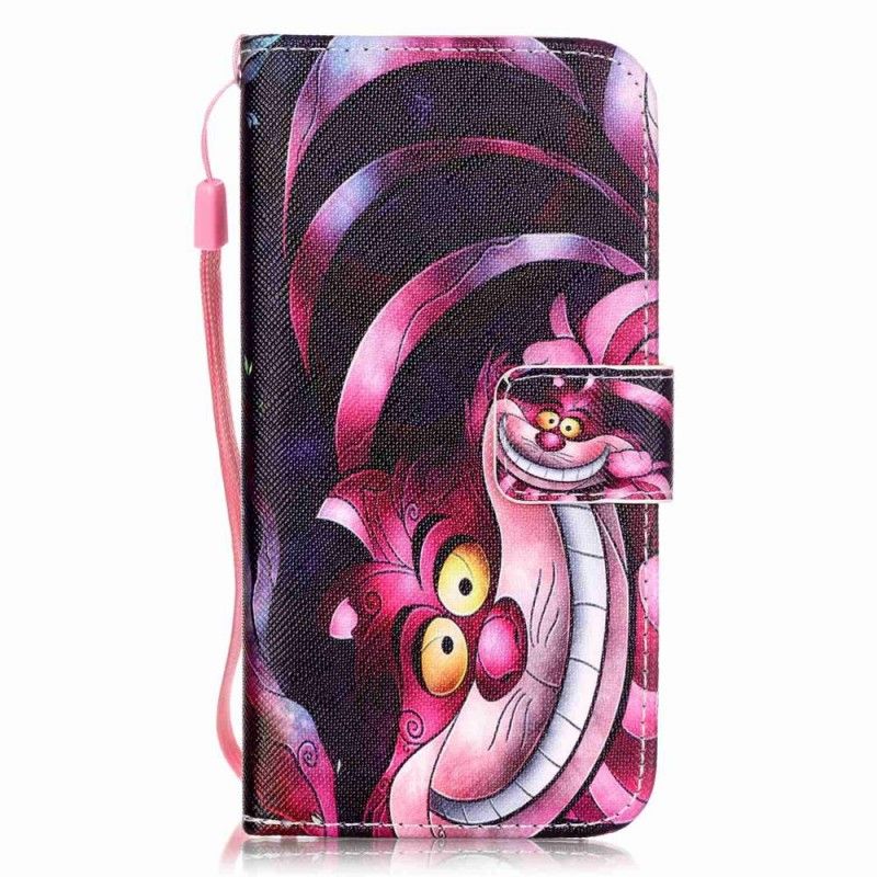 Leren Hoesje iPhone 7 / 8 / SE 2 Alice In Wonderland