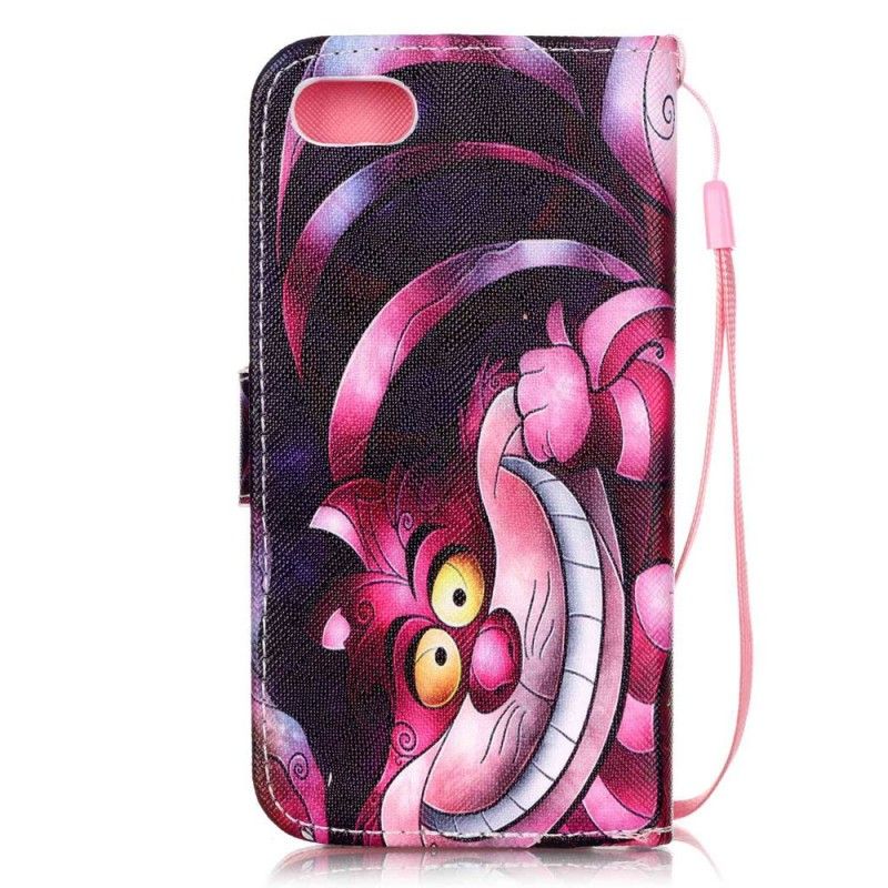 Leren Hoesje iPhone 7 / 8 / SE 2 Alice In Wonderland