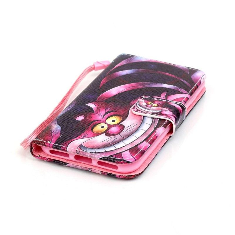 Leren Hoesje iPhone 7 / 8 / SE 2 Alice In Wonderland