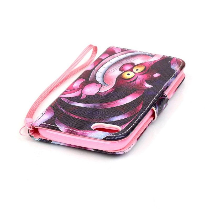 Leren Hoesje iPhone 7 / 8 / SE 2 Alice In Wonderland