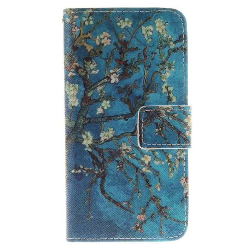 Leren Hoesje voor iPhone 7 / 8 / SE 2 Bloeiende Boom