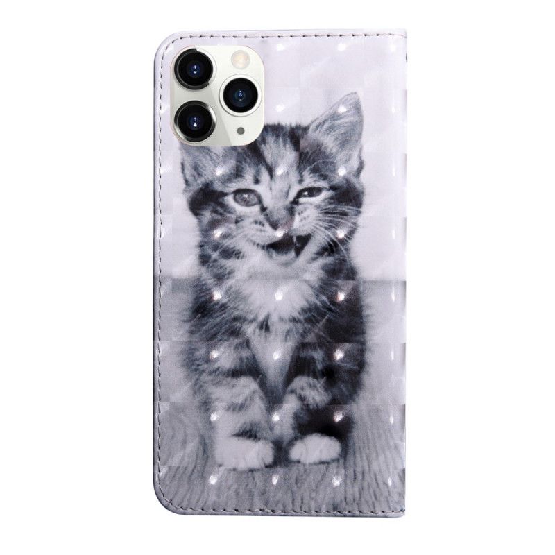 Bescherming Hoesje iPhone 12 Mini Telefoonhoesje Negeer Het Kitten