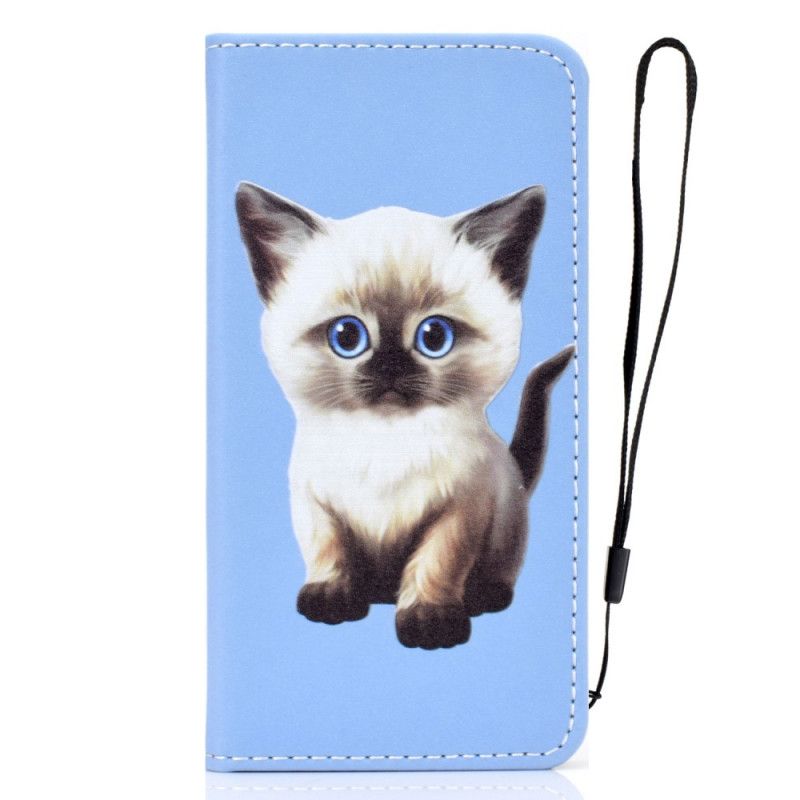 Folio-hoesje iPhone 12 Mini Superster Cat