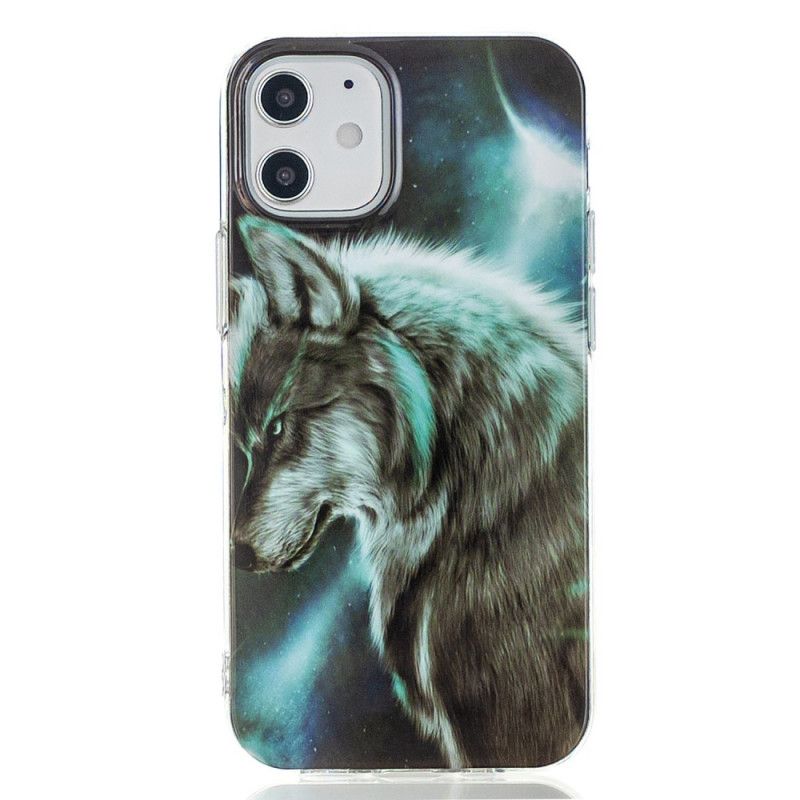 Hoesje iPhone 12 Mini Telefoonhoesje Koninklijke Wolf