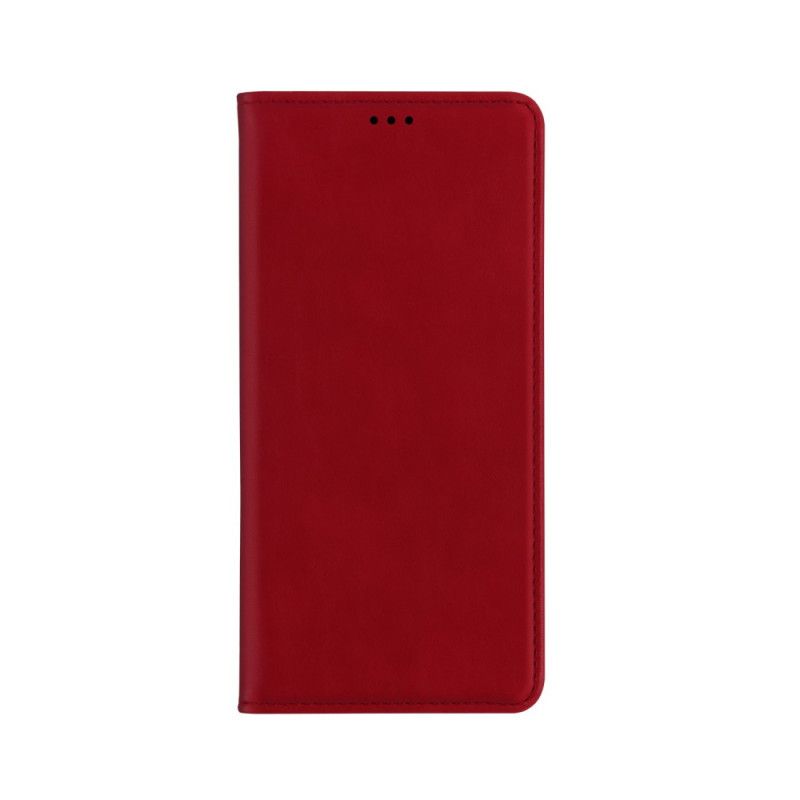 Leren Hoesje iPhone 12 Mini Rood Zwart Telefoonhoesje Dzgogo Milo-Serie