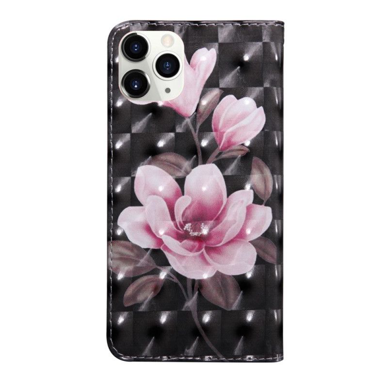 Leren Hoesje voor iPhone 12 Mini Bloemen Bloeien