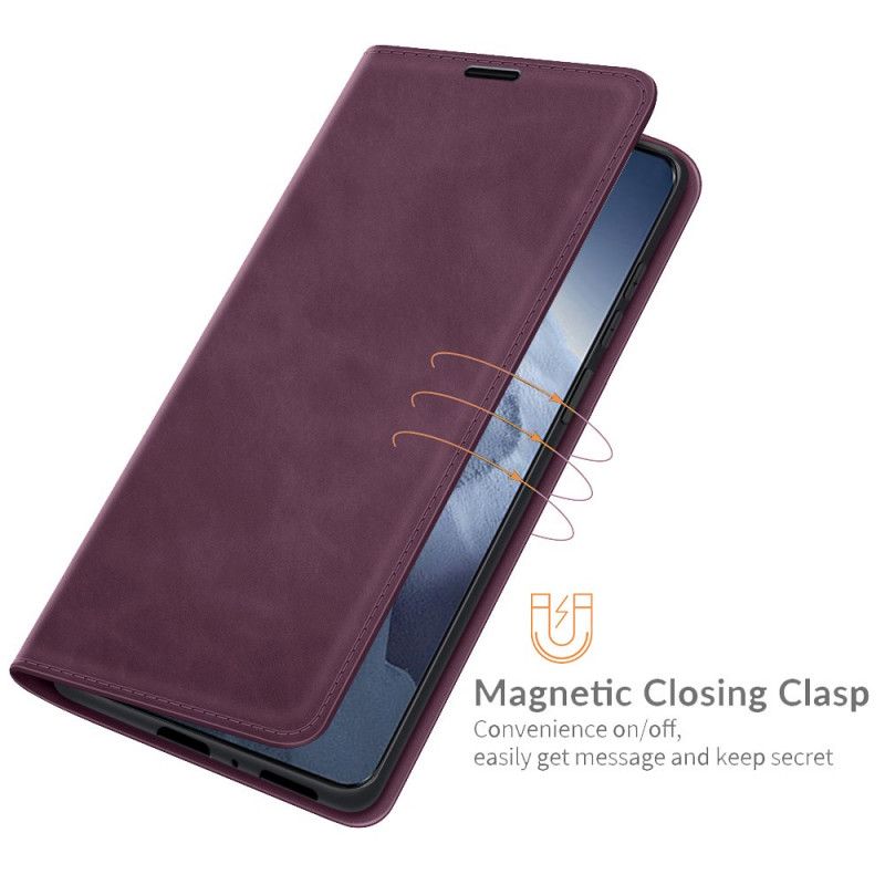 Folio-hoesje Xiaomi Mi 11 Ultra Skin-touch Nieuwe Kleuren