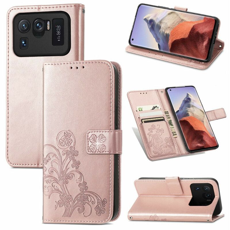 Folio-hoesje Xiaomi Mi 11 Ultra Telefoonhoesje Aziatische Bloemen