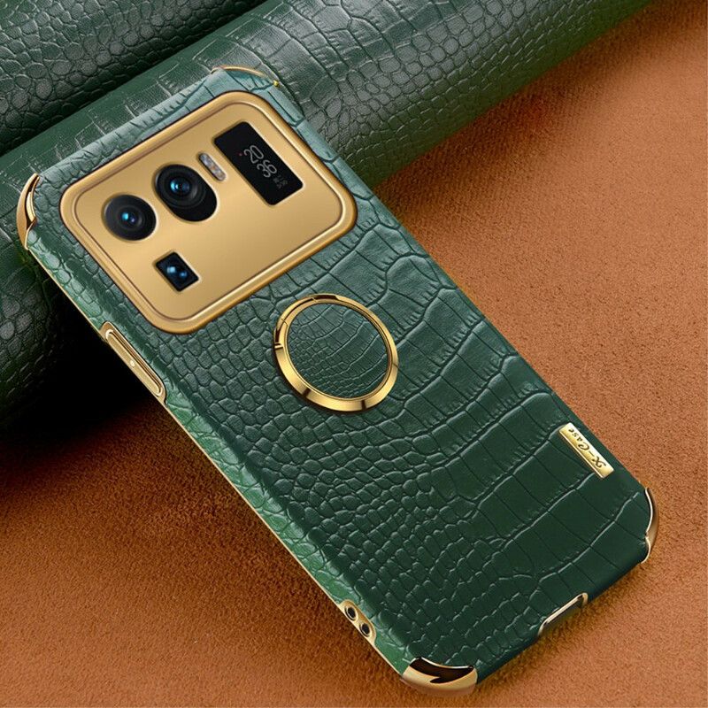 Hoesje Xiaomi Mi 11 Ultra X-case Krokodillenleer Effect