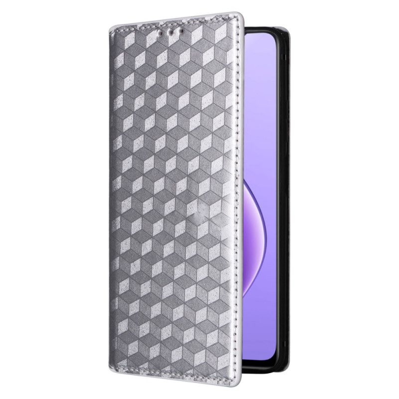 Folio-hoesje Realme 12 / 12x 5g 3d Diamanten Bescherming Hoesje