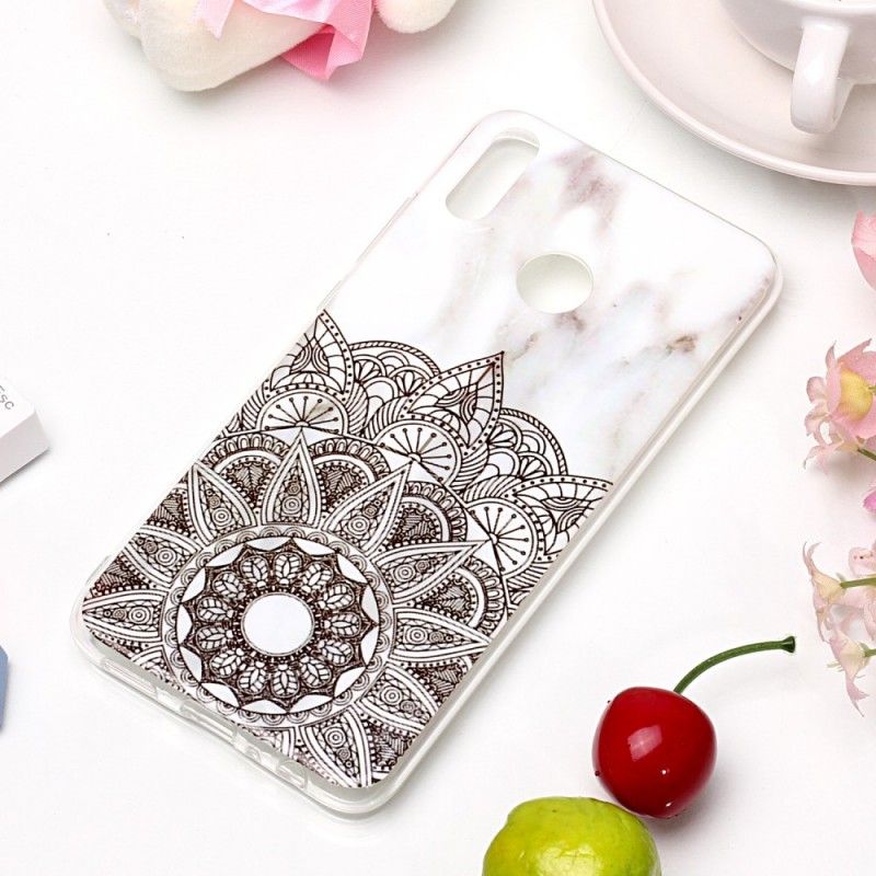 Hoesje Honor 8X Gemarmerde Mandala