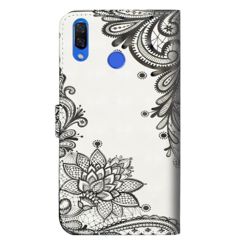 Leren Hoesje voor Honor 8X Kanten Mandala