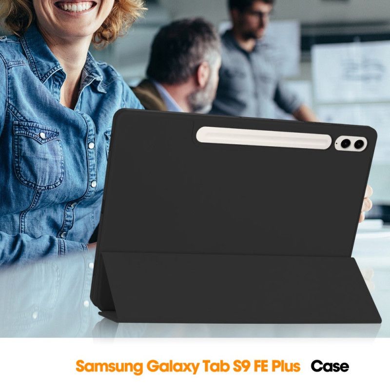 Samsung Galaxy Tab S9 Fe Plus Kunstleren Etui