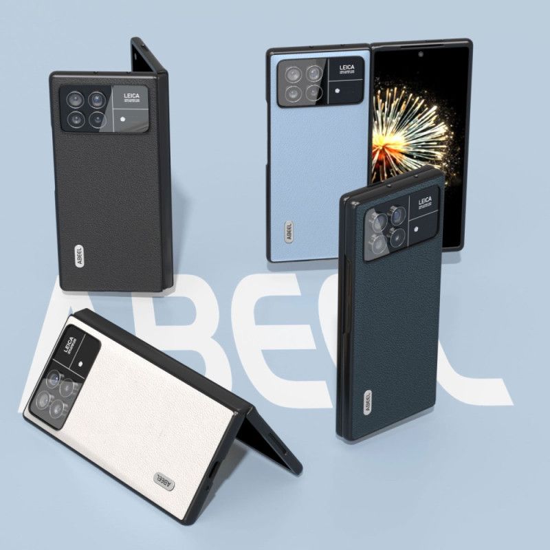 Case Hoesje Xiaomi Mix Fold 3 Telefoonhoesje Leerstijl