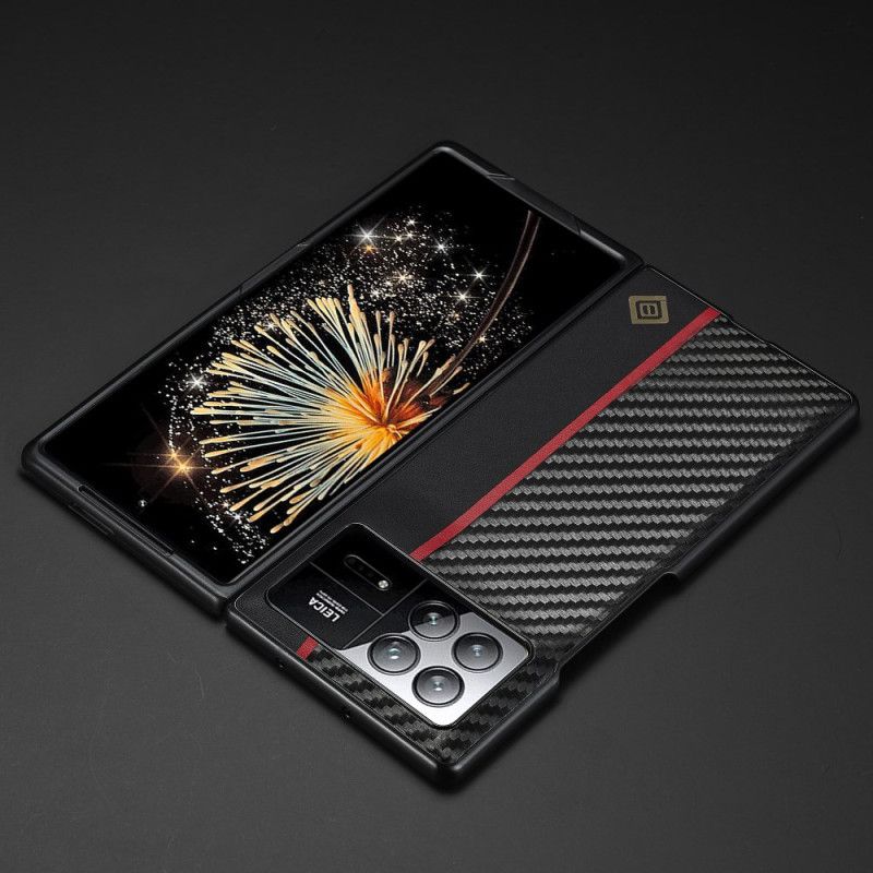 Hoesje Xiaomi Mix Fold 3 Koolstofvezeltextuur Lc.imeeke