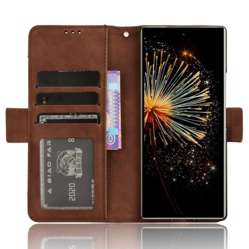 Leren Hoesje Xiaomi Mix Fold 3 Multifunctioneel Bescherming Hoesje