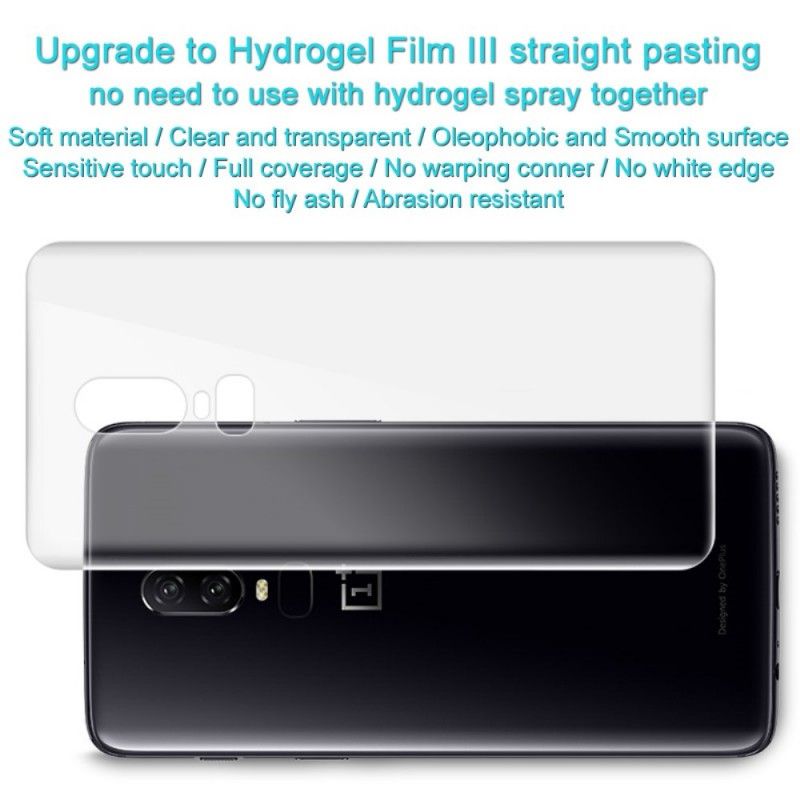 Imak Hydrogelbescherming Voor Het OnePlus 6 Scherm