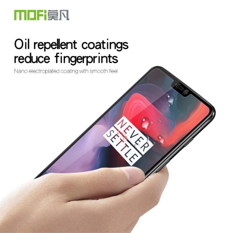 Mofi OnePlus 6 Bescherming Van Gehard Glas