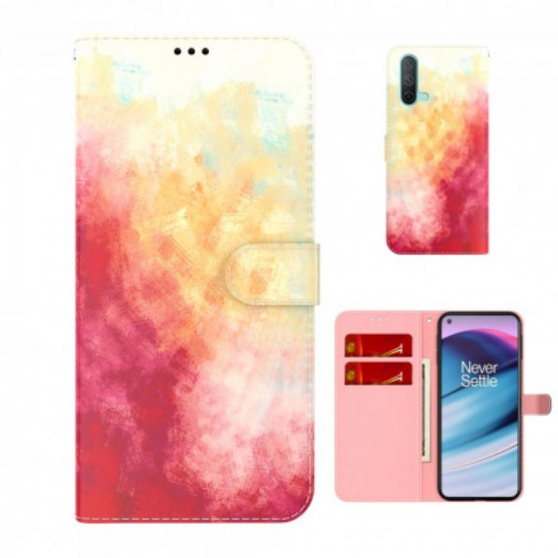 Bescherming Hoesje Oneplus Nord Ce 5g Aquarel