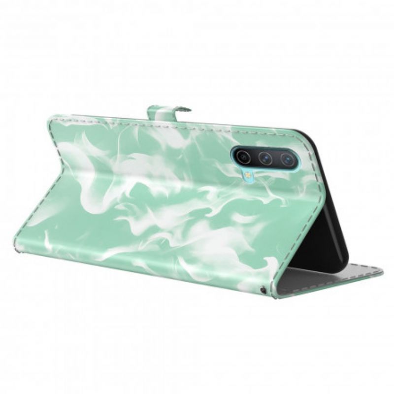 Flip Case Leren Oneplus Nord Ce 5g Abstract Patroon