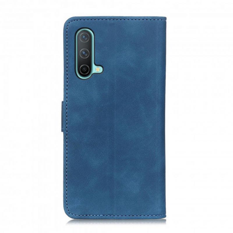 Flip Case Leren Oneplus Nord Ce 5g Khazneh Vintage Leereffect