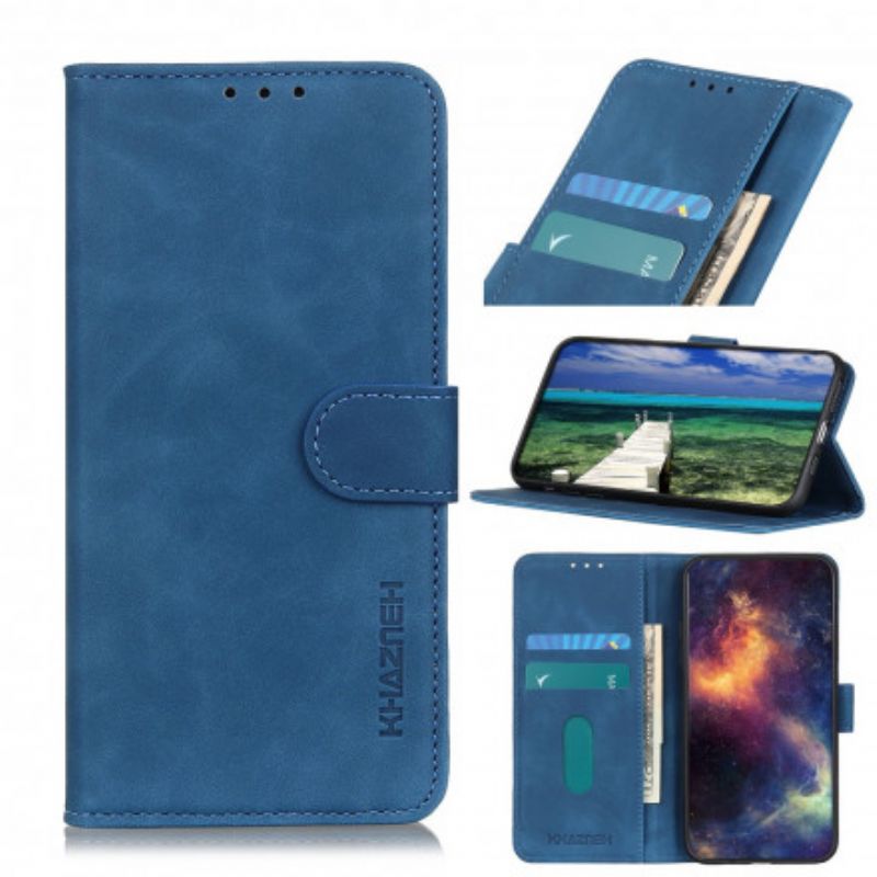 Flip Case Leren Oneplus Nord Ce 5g Khazneh Vintage Leereffect