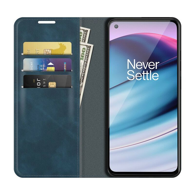 Folio-hoesje Oneplus Nord Ce 5g Huid-aanraking