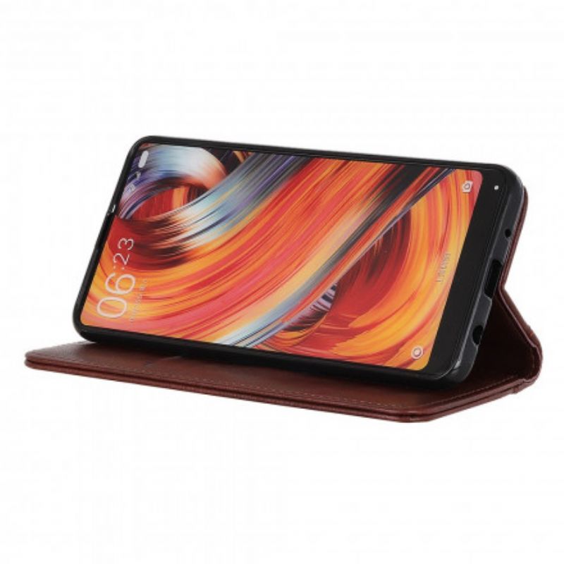 Folio-hoesje Voor Oneplus Nord Ce 5g Elegantie Split Litchi Leer