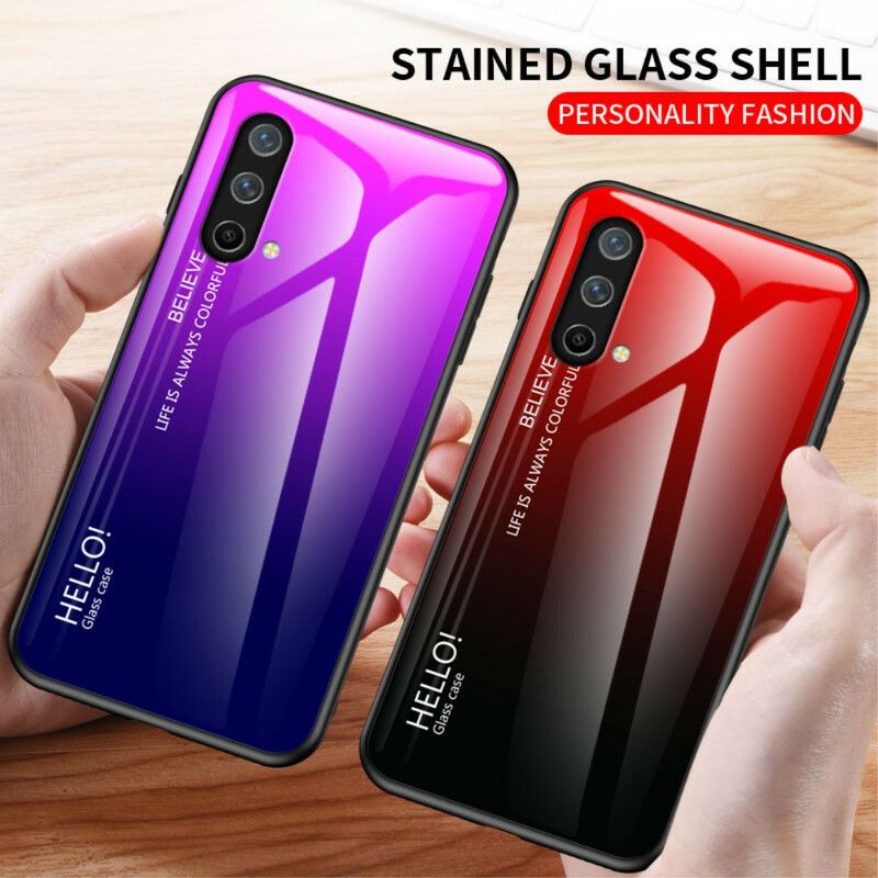 Hoesje Oneplus Nord Ce 5g Gehard Glas Hallo