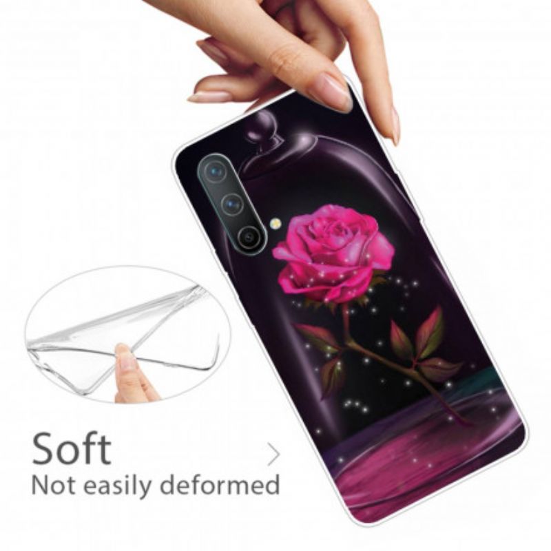 Hoesje Oneplus Nord Ce 5g Magisch Roze Bescherming Hoesje