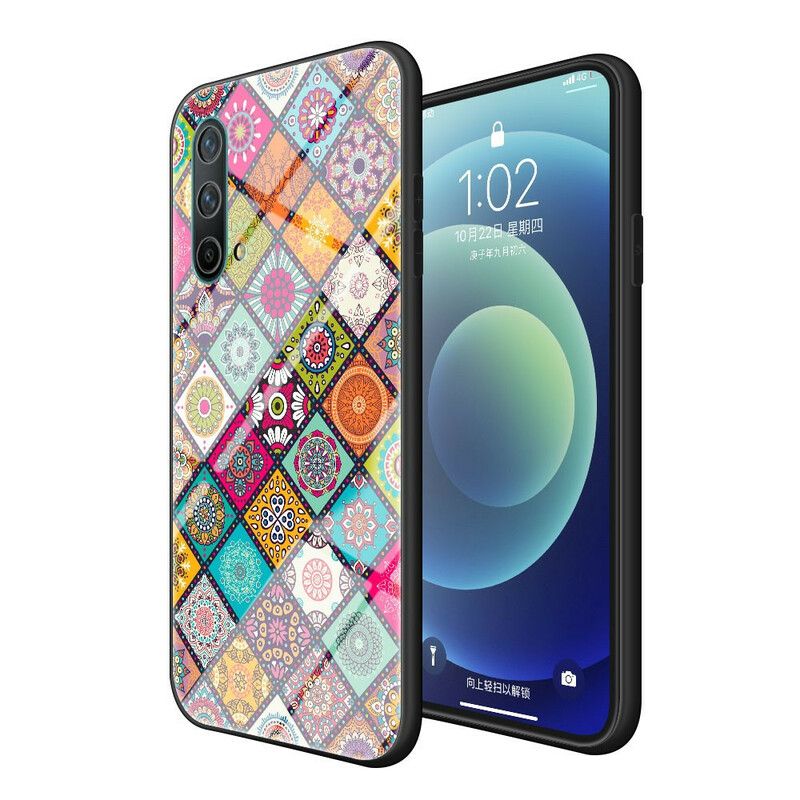 Hoesje Oneplus Nord Ce 5g Magnetische Patchwork Houder