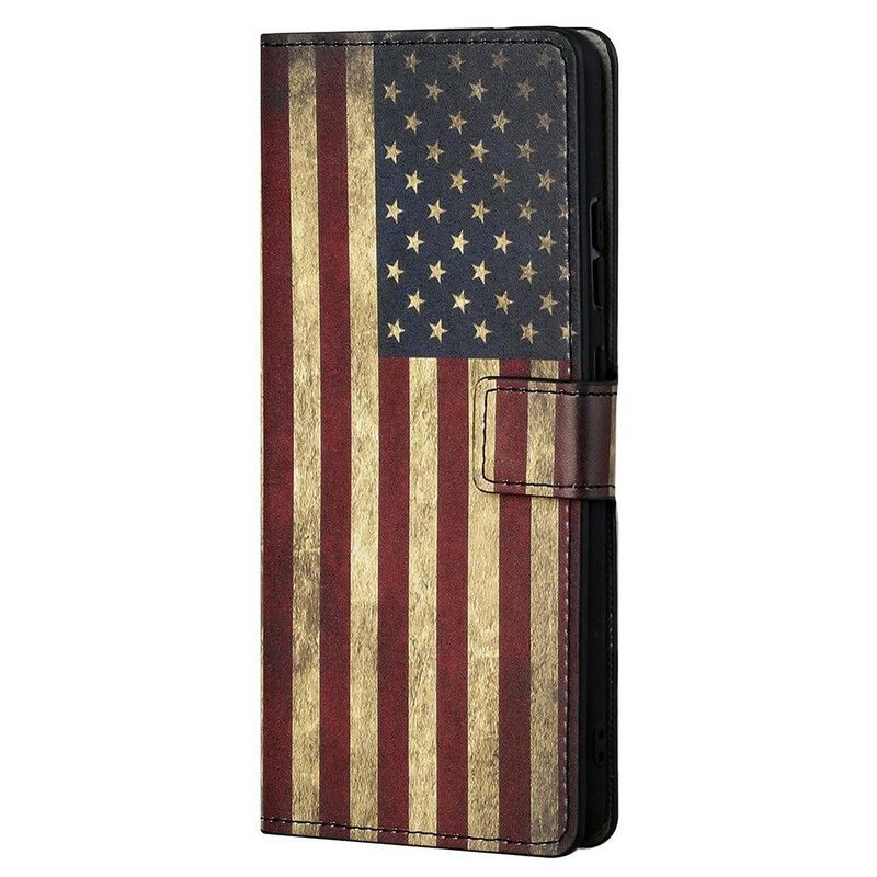 Leren Hoesje Oneplus Nord Ce 5g Amerikaanse Vlag