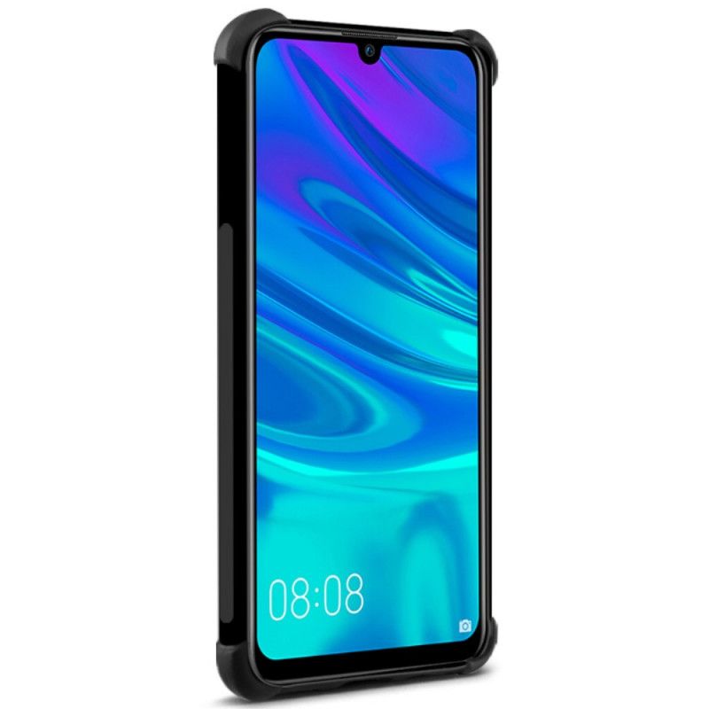 Hoesje Huawei P Smart Plus 2019 Grijs Zwart Met Imak-Schermfilm