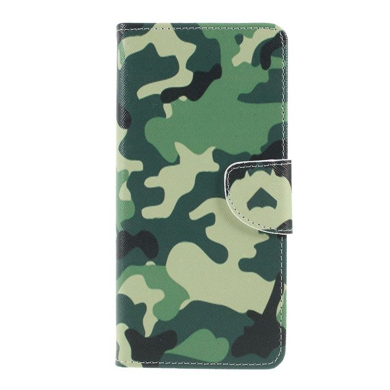 Cover Folio-hoesje Sony Xperia 1 Telefoonhoesje Militaire Camouflage