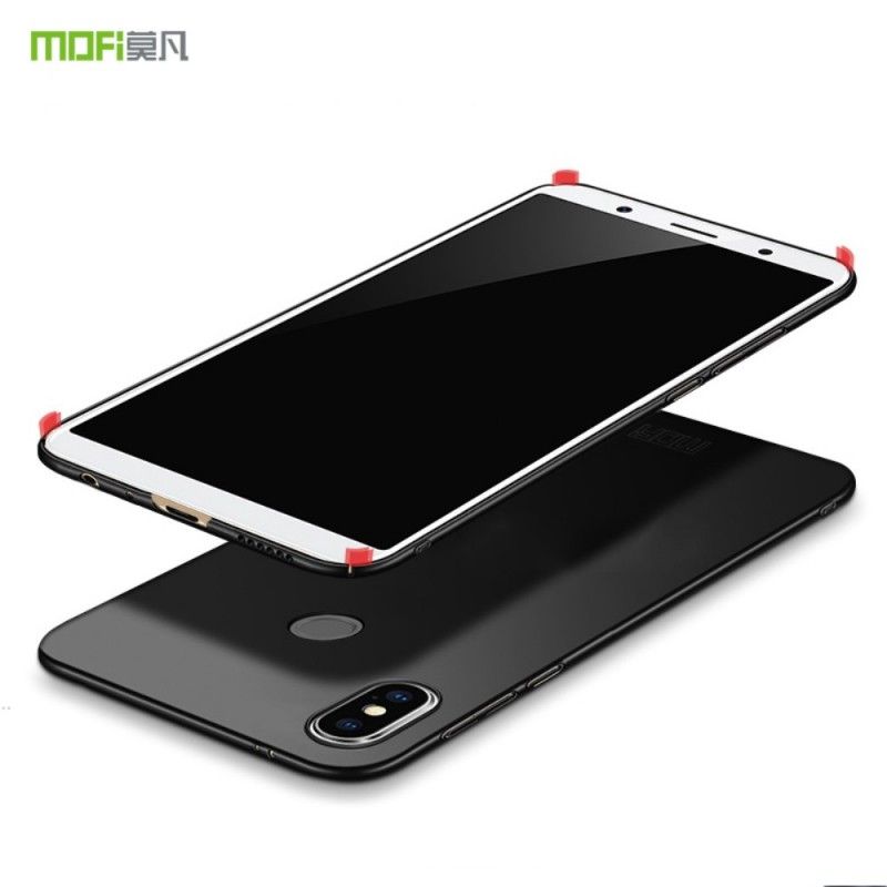 Case Hoesje Xiaomi Redmi Note 5 Rood Zwart Telefoonhoesje Mofi