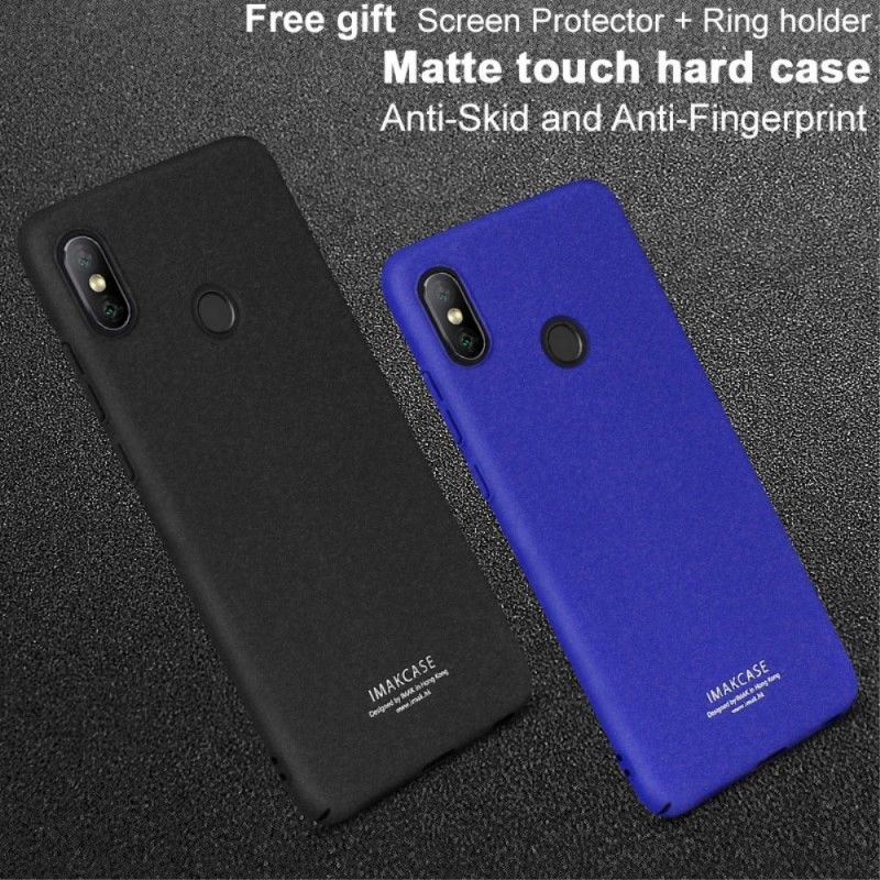 Hoesje Xiaomi Redmi Note 5 Donkerblauw Ring