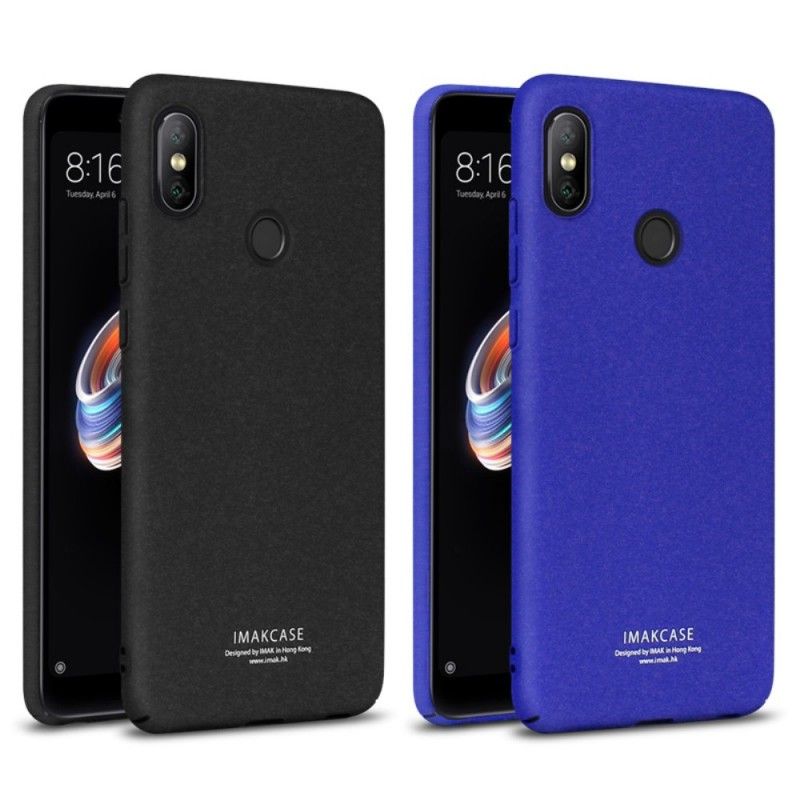 Hoesje Xiaomi Redmi Note 5 Donkerblauw Ring