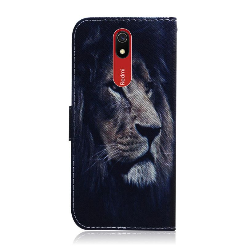 Bescherming Hoesje Xiaomi Redmi 8A Telefoonhoesje Dromende Leeuw