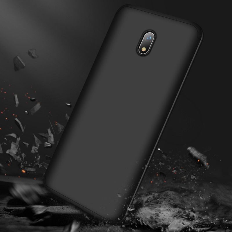 Case Hoesje Xiaomi Redmi 8A Rood Zwart Telefoonhoesje Afneembare Gkk