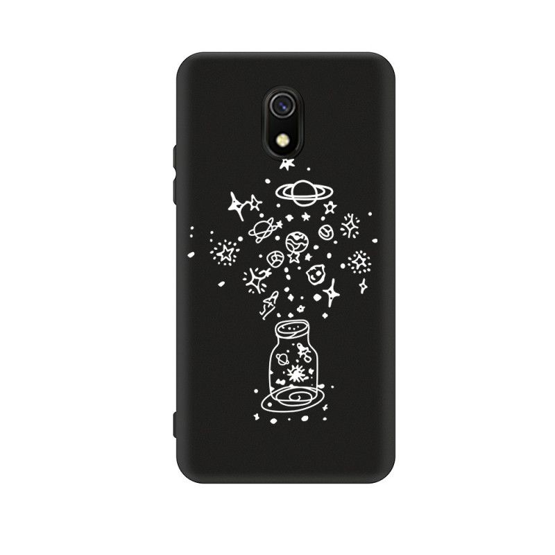 Cover Hoesje Xiaomi Redmi 8A Telefoonhoesje Flexibele Siliconen Graphics