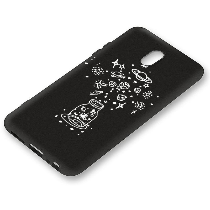 Cover Hoesje Xiaomi Redmi 8A Telefoonhoesje Flexibele Siliconen Graphics