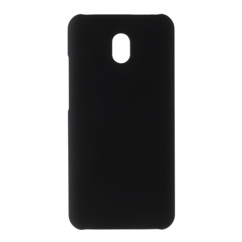 Hoesje voor Xiaomi Redmi 8A Rood Zwart Rubber Plus