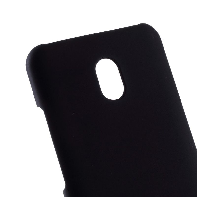 Hoesje voor Xiaomi Redmi 8A Rood Zwart Rubber Plus