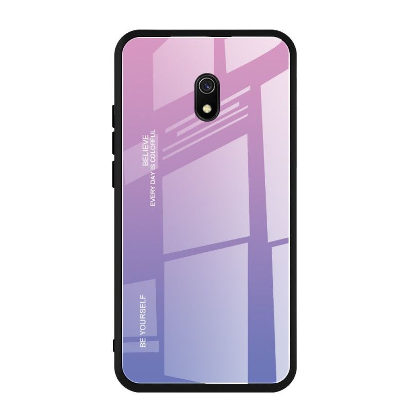 Hoesje Xiaomi Redmi 8A Donkerblauw Groen Gegalvaniseerde Kleur