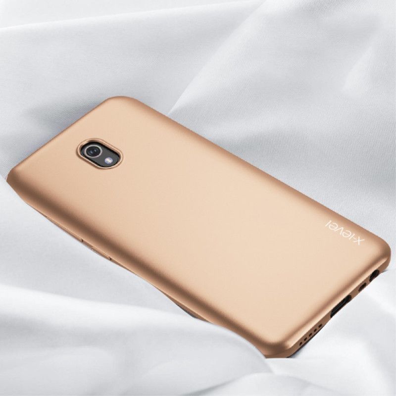 Hoesje Xiaomi Redmi 8A Goud Zwart Guardian-Serie X-Niveau